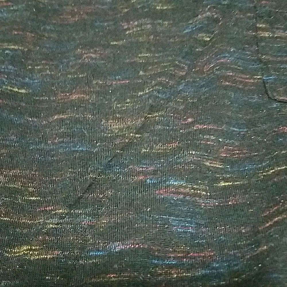 As U Wish Black, Blue, Red, & Gold Dress (L)
